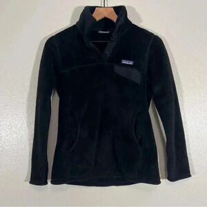 Womens Patagonia Re-Tool Snap Black
